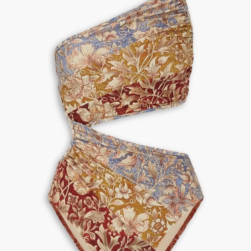ZIMMERMANN ONE-SHOULDER SWIM SZ 3